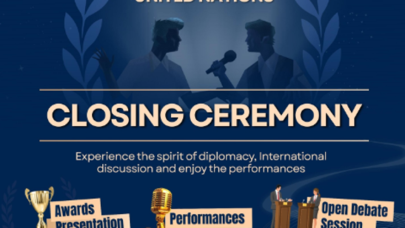 AIU Model United Nations Closing Ceremony